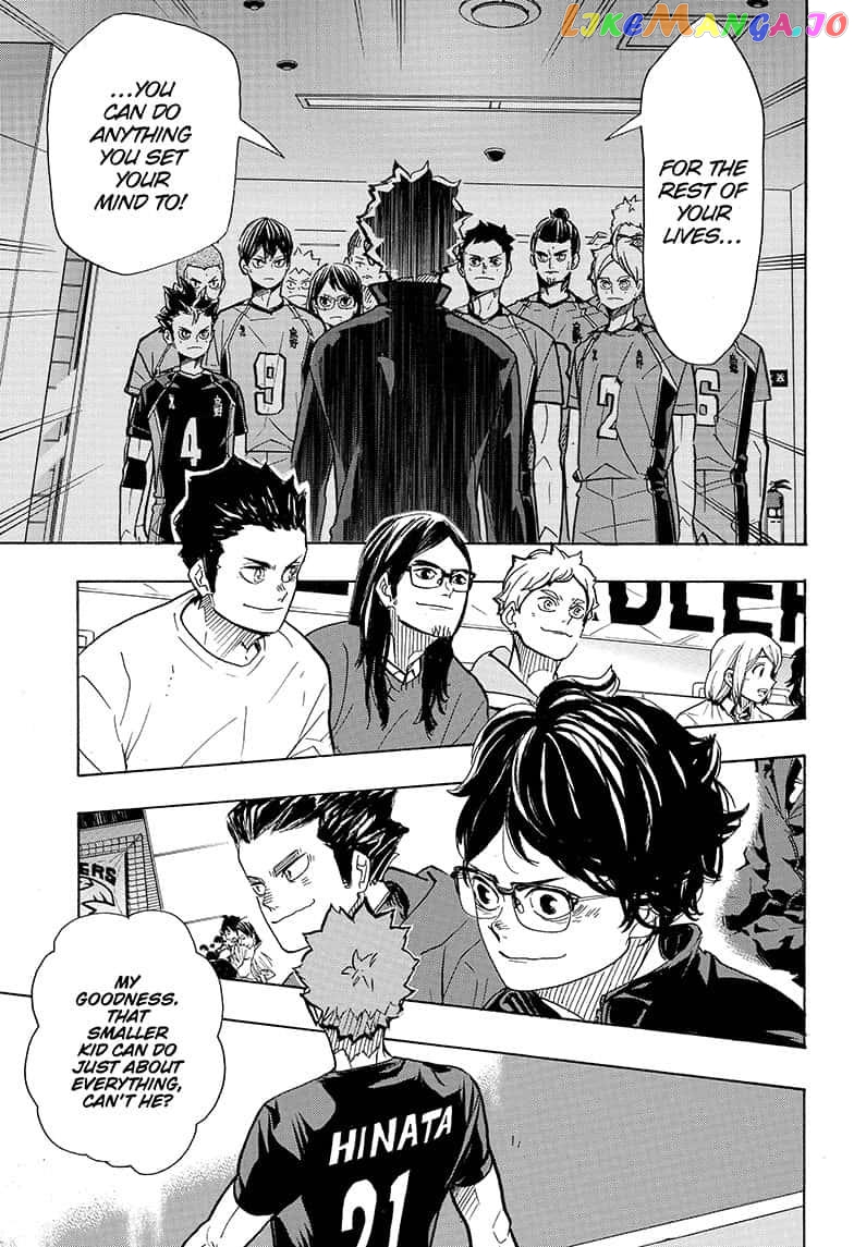 Haikyuu!!, Chapter 386 image 06
